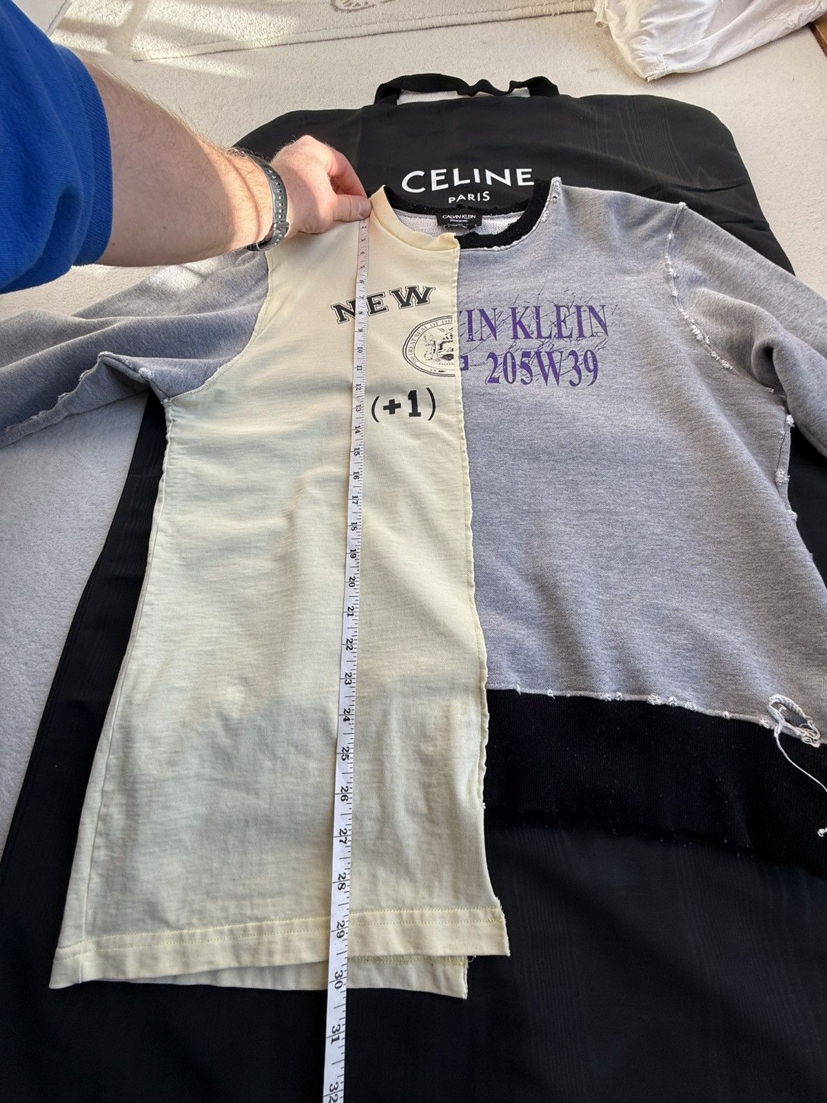 Calvin Klein 205W39NYC FW19 Calvin Klein 205w39nyc Raf Simons crewneck sweater M Size US M / EU 48-50 / 2 - 6 Thumbnail