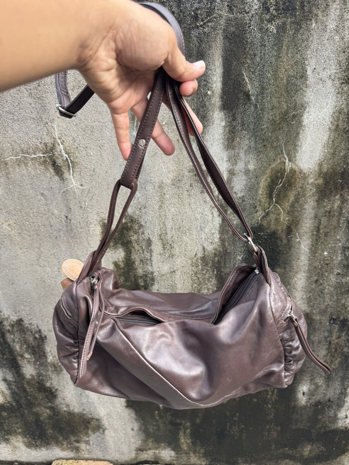 Yohji Yamamoto Ysaccs By Yohji Yamamoto Leather Bag Size ONE SIZE - 1 Thumbnail
