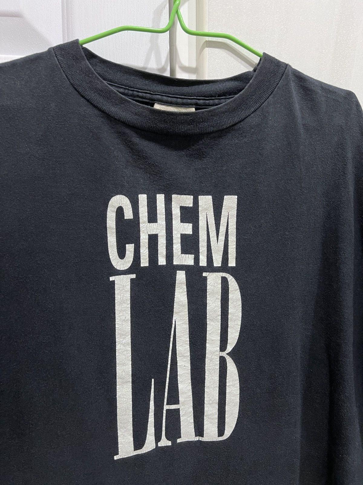 Band Tees Rare Vtg 90s Chemlab Industrial rock Fifth Colvmn Records Size US XL / EU 56 / 4 - 2 Thumbnail