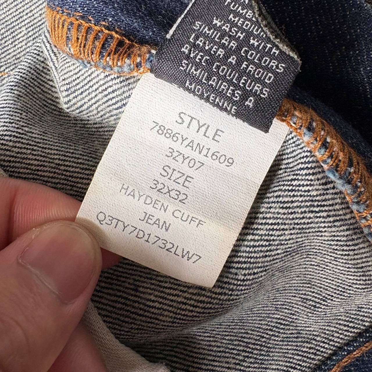 Polo Ralph Lauren Polo Ralph Lauren Company Hayden Cuff Indigo Jeans Pants Size US 33 - 14 Thumbnail