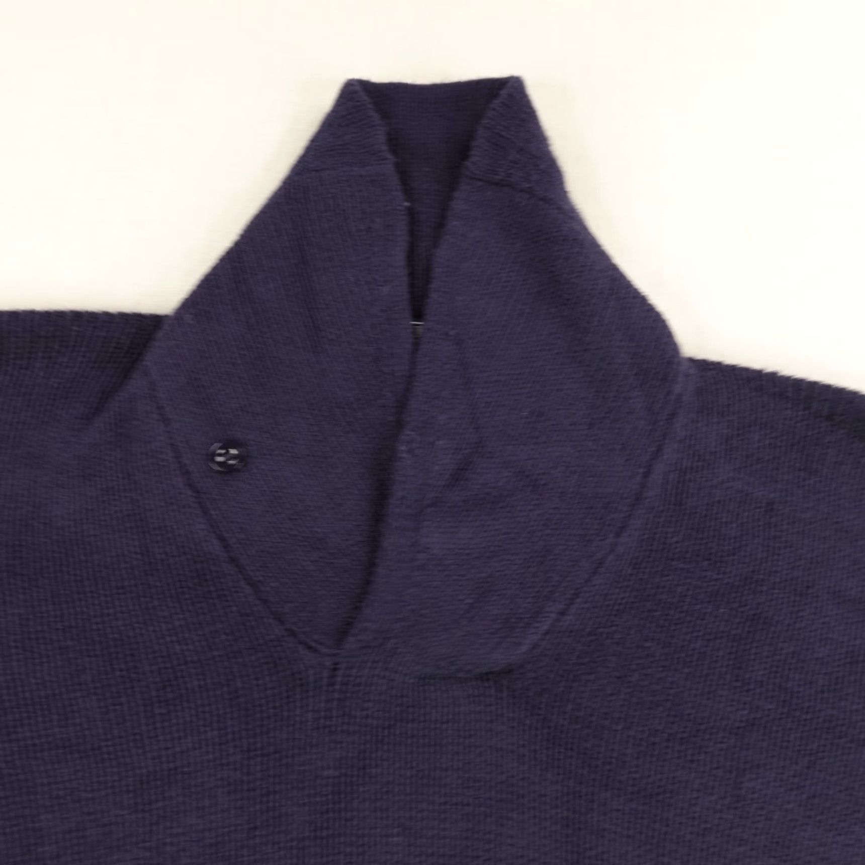 Polo Ralph Lauren VINTAGE Polo Ralph Lauren Sweater Mens XL Blue Pullover Shawl Collar 90s Size US XL / EU 56 / 4 - 2 Thumbnail