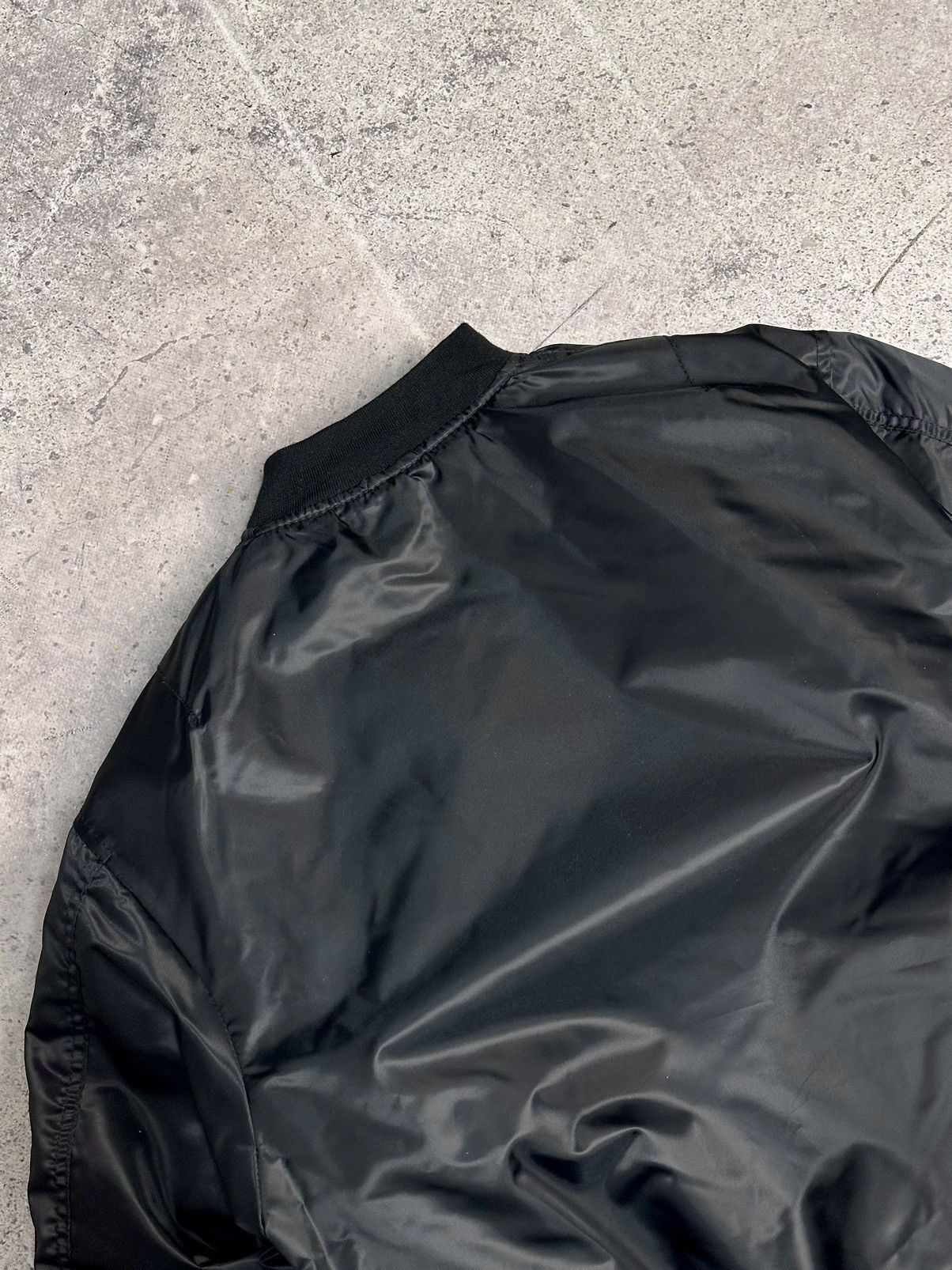 14th Addiction Japan Jacket Mil-tec Black MA-1 bomber Japan Goa Opium Y2K Size US M / EU 48-50 / 2 - 14 Thumbnail