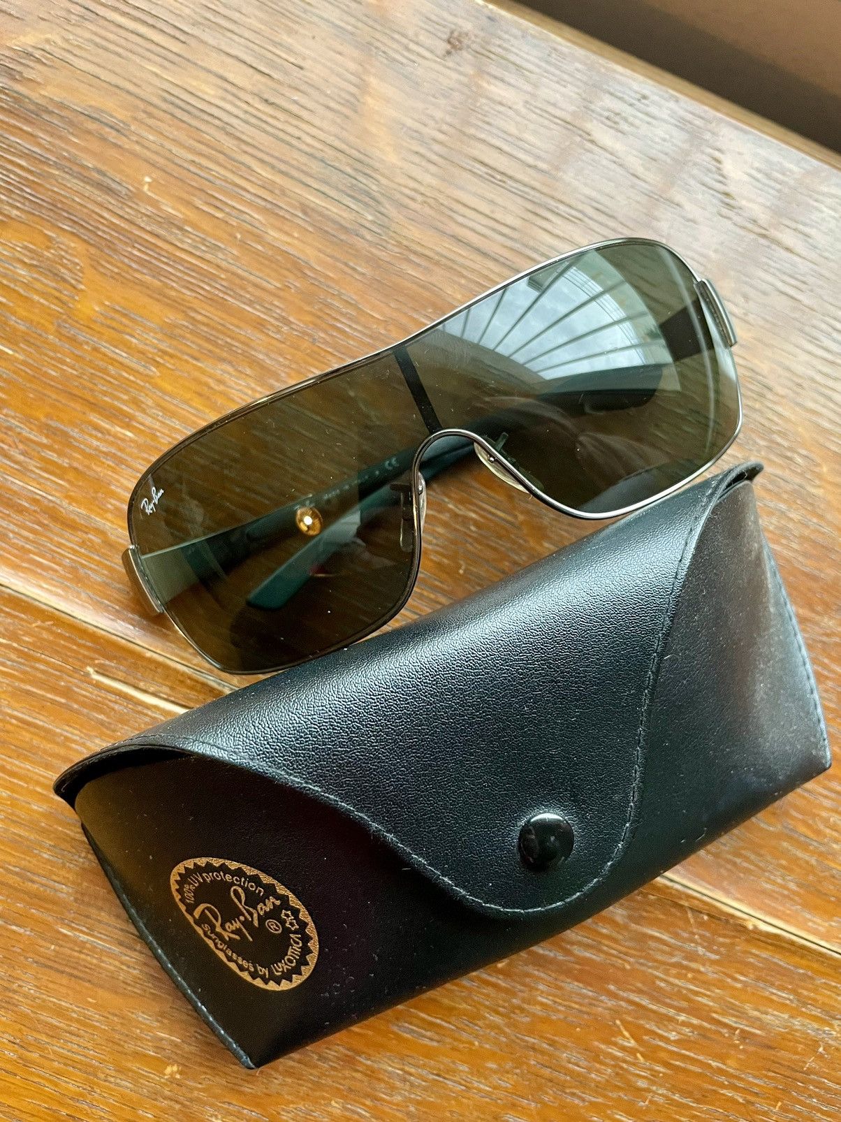 RayBan RayBan vintage Y2K mask sunglasses Size ONE SIZE - 2 Thumbnail