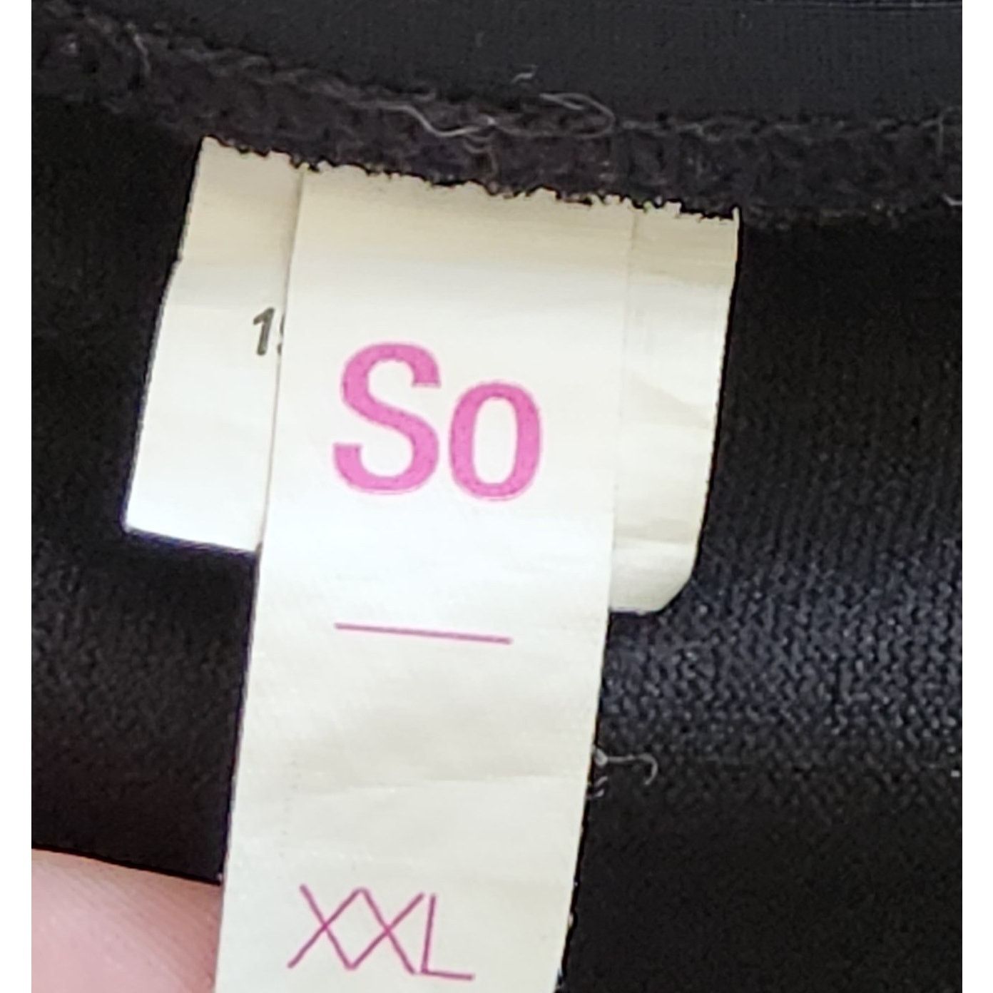 Other SO Black Ruched Sides Highwaisted Bikini Bottoms XXL Lined Size 40" / US 18 - 4 Thumbnail