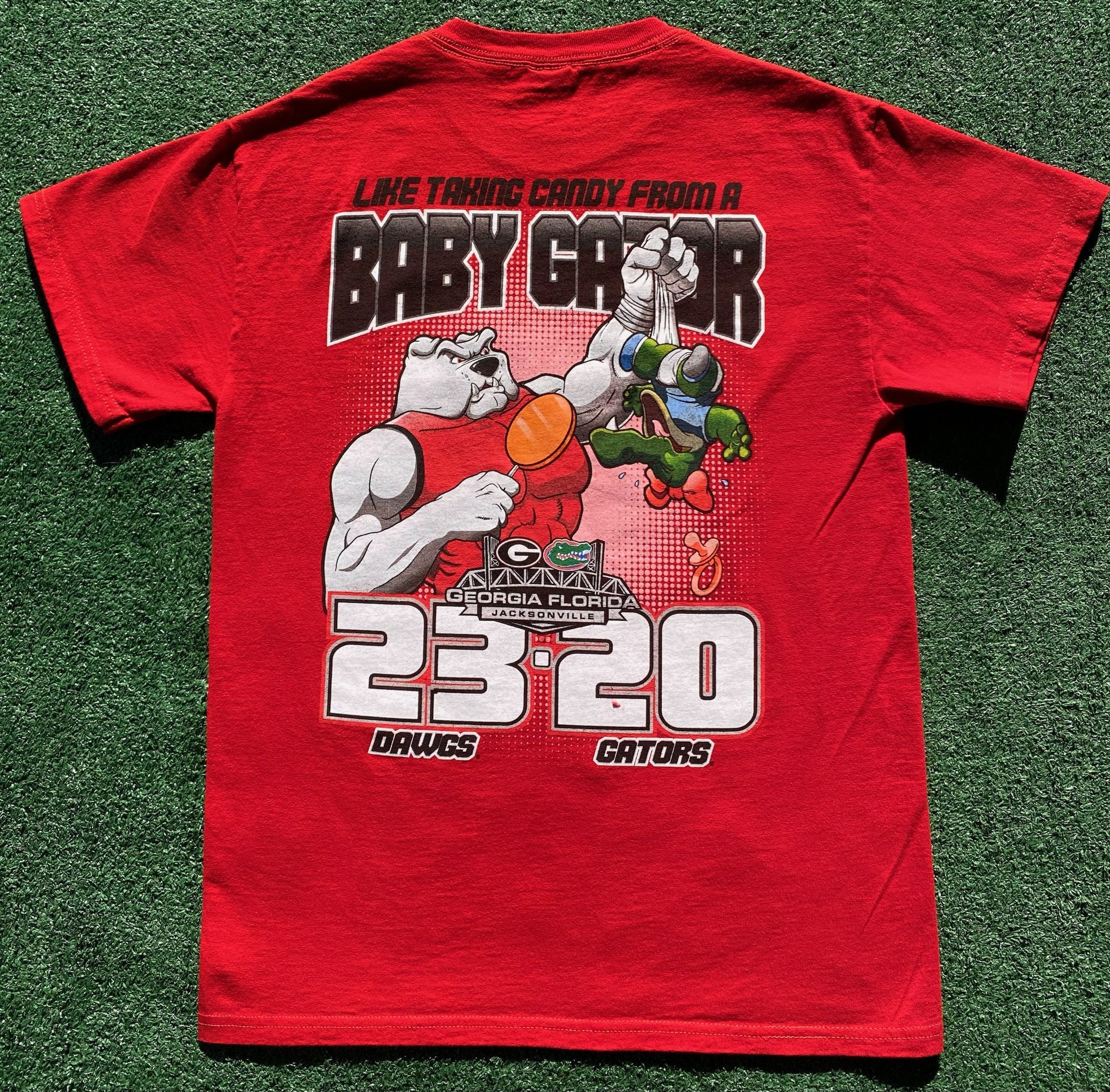 Delta Georgia Bulldogs Florida Gators 2013 Football T-Shirt Small Size US S / EU 44-46 / 1 - 1 Thumbnail