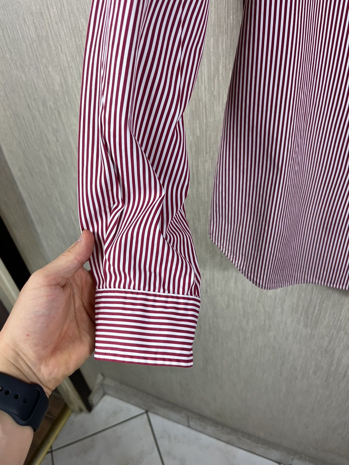 Polo Ralph Lauren × Ralph Lauren × Vintage Vintage Polo Ralph Lauren 90s striped shirt chest small logo Size US L / EU 52-54 / 3 - 13 Thumbnail
