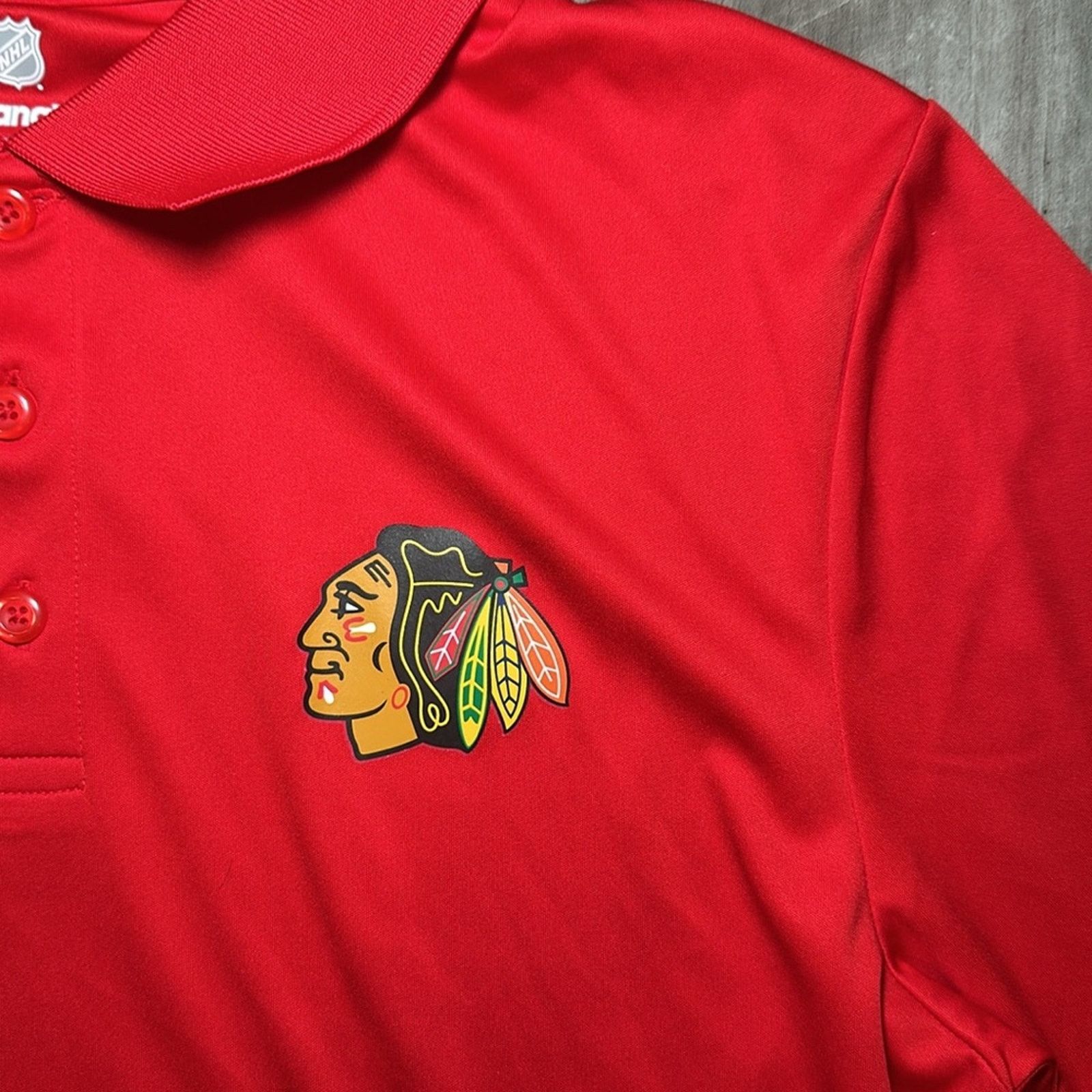 Other Chicago Blackhawks Fanatics Polo - Medium Size US M / EU 48-50 / 2 - 4 Thumbnail