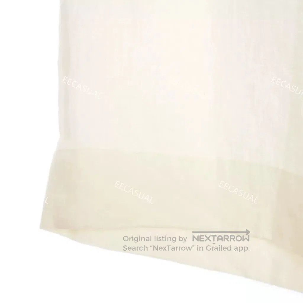 Ground Y Yohji Yamamoto White Linen Wide. Size 27" / US 4 / IT 40 - 8 Thumbnail