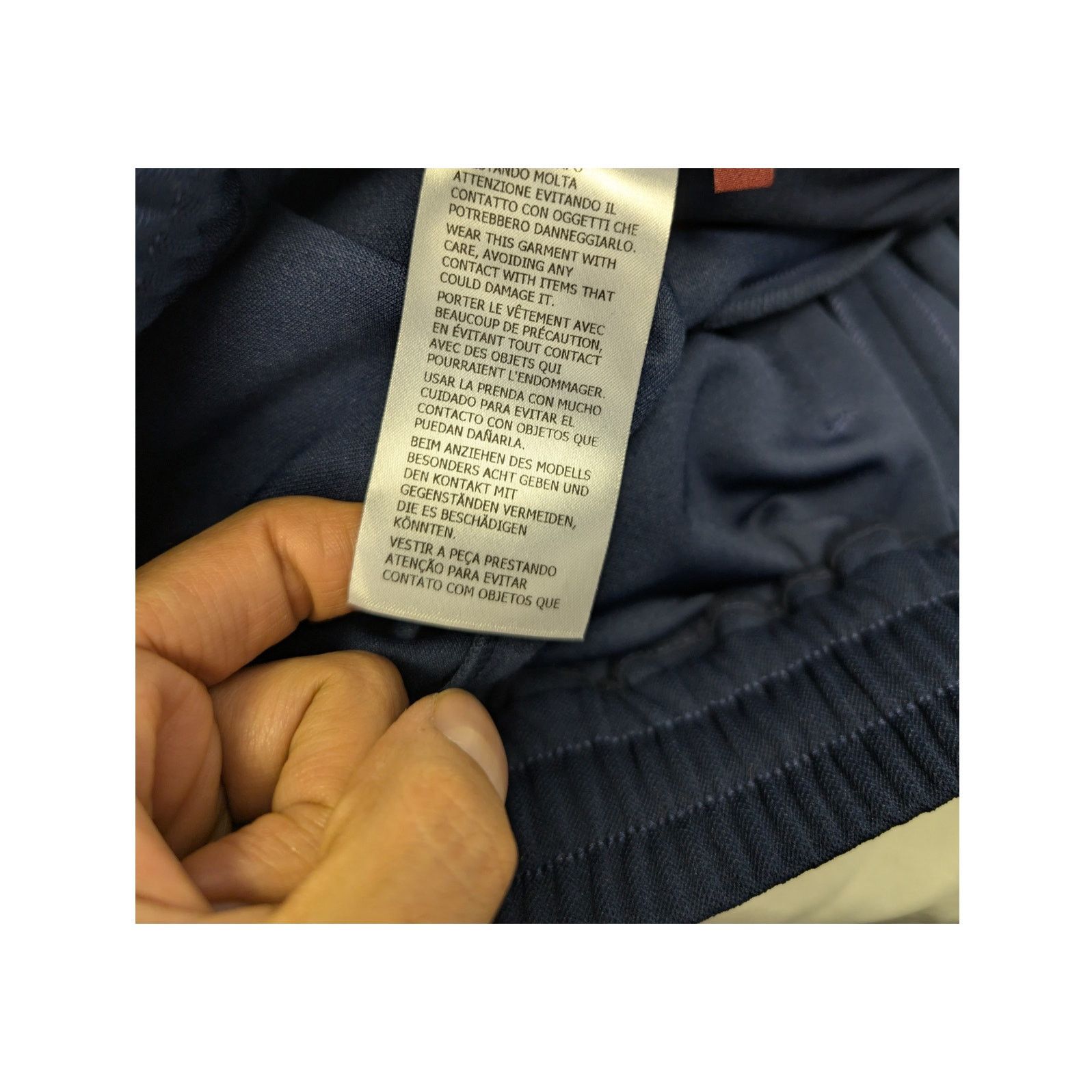 Gucci o1rshd1 Technical Jersey Shorts in Navy Blue / White Stripes Size US 38 / EU 54 - 22 Thumbnail