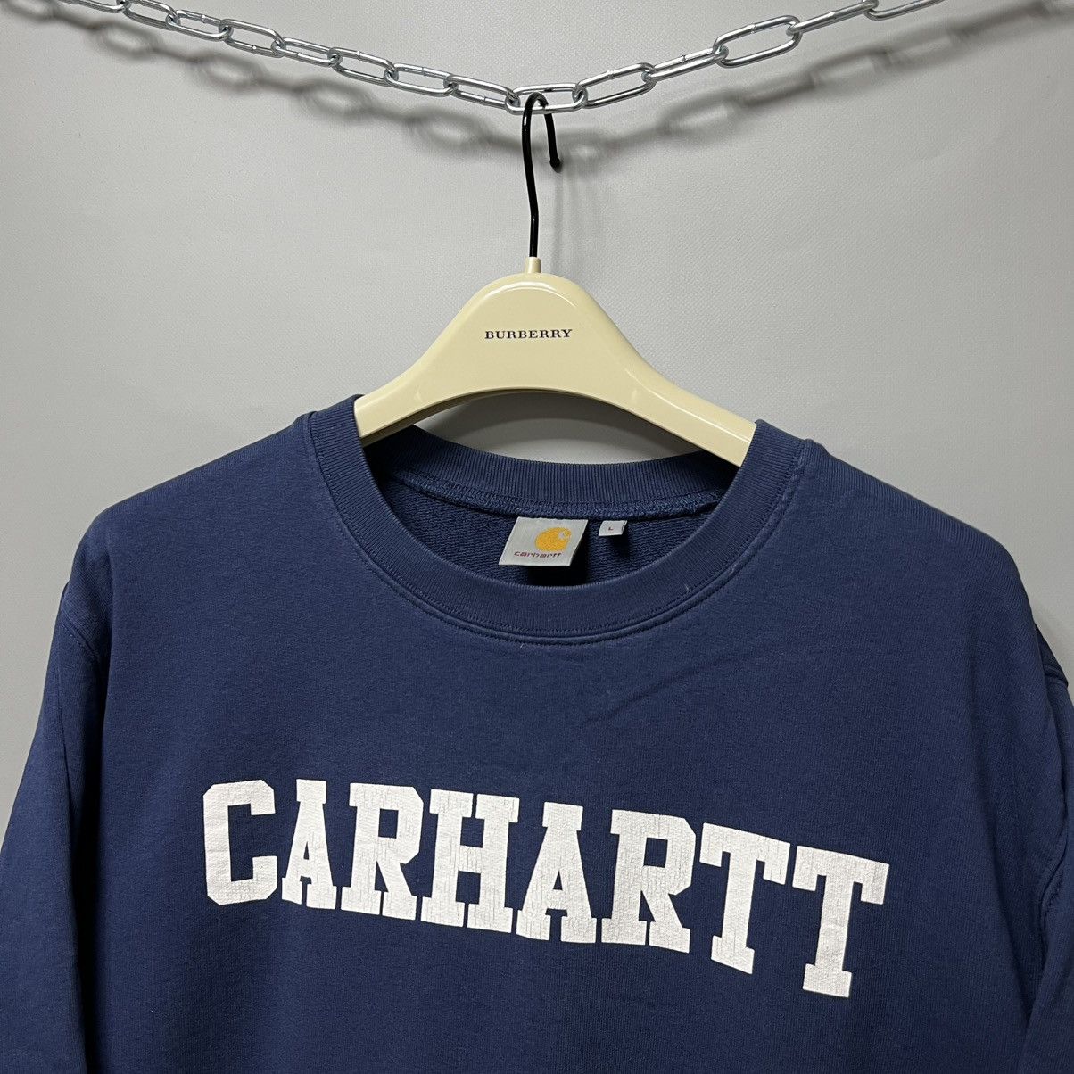 Carhartt × Carhartt Wip × Vintage Carhartt Vintage Sweatshirt College sweat men’s y2k Size US L / EU 52-54 / 3 - 2 Thumbnail