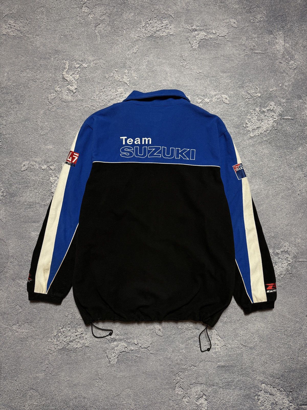 Vintage Suzuki Fleece Track Jacket Vintage