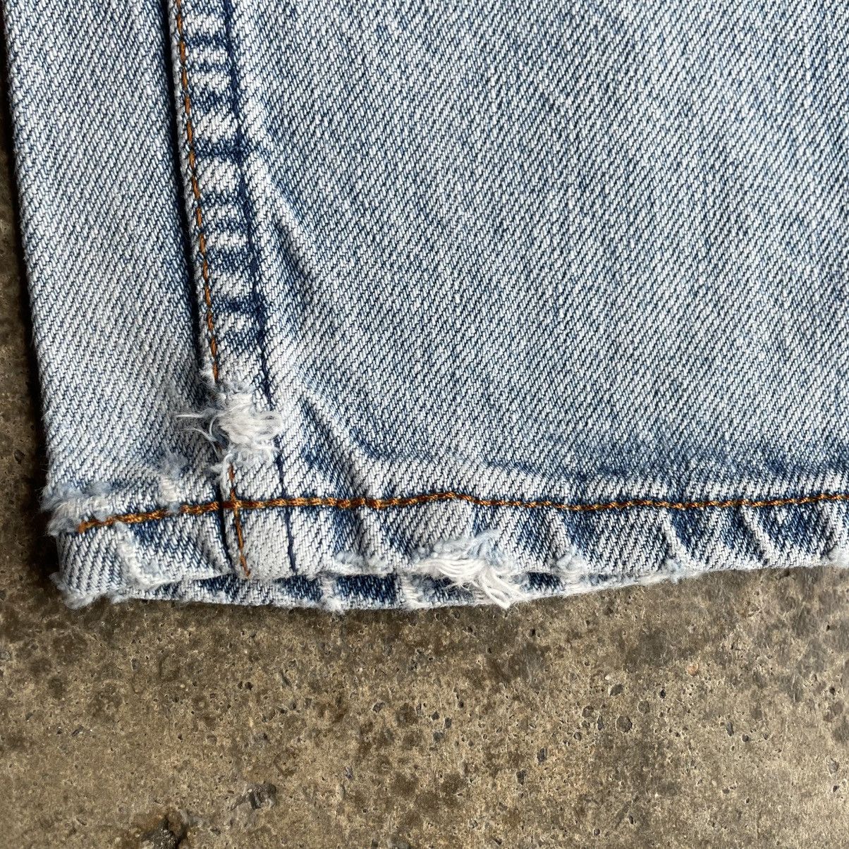 Levi's Vintage Clothing 🔥Vintage Levis Stoned Washed Ripped Distress Denim Jeans Size US 30 / EU 46 - 9 Thumbnail