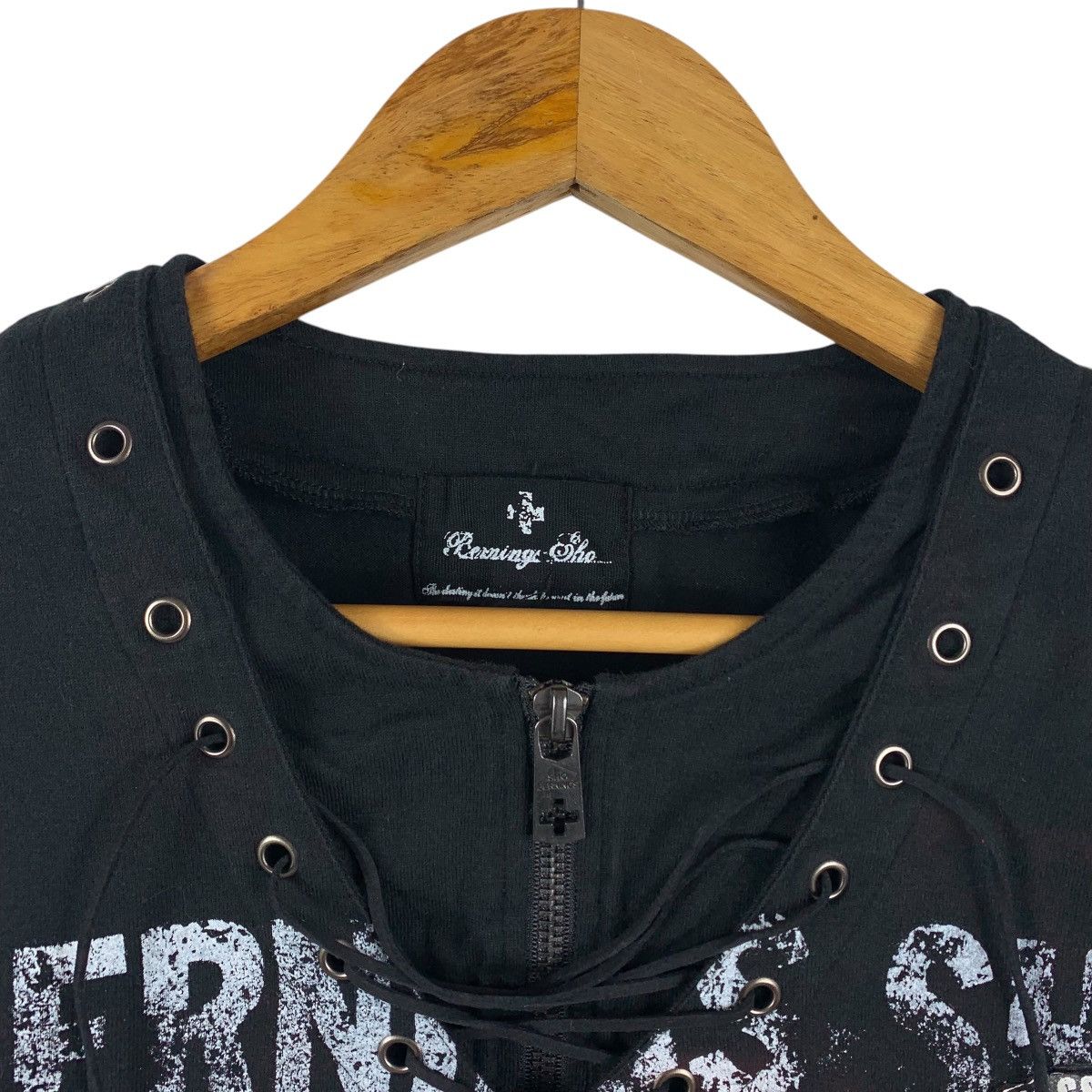 Japanese Brand × Seditionaries BEARNING SHO bondage zipper punk full print tee Size US L / EU 52-54 / 3 - 5 Thumbnail