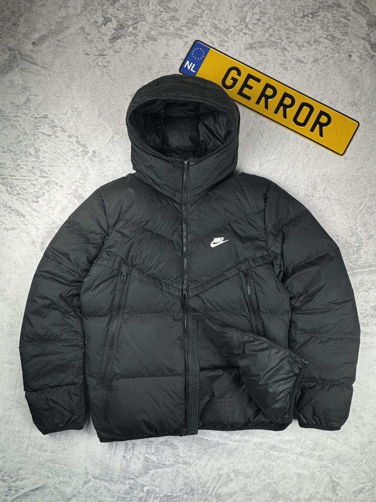 Nike × Nike ACG NIKE PUFFER DOWN BASIC LOGO OVERSIZE NYLON JACKET Size US S / EU 44-46 / 1 - 4 Thumbnail