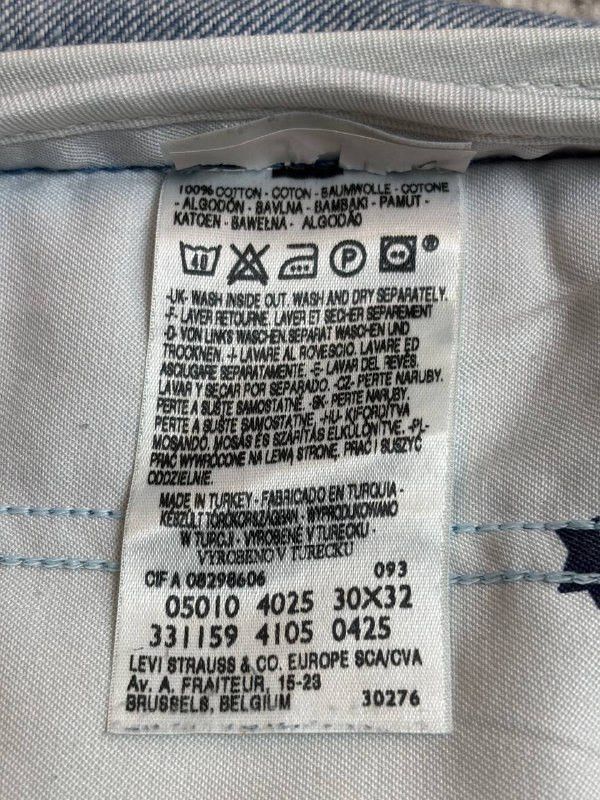 Levi's Rare Levi’s Archive Cinch Back Denim Star Zipper Jeans Size US 31 - 4 Thumbnail