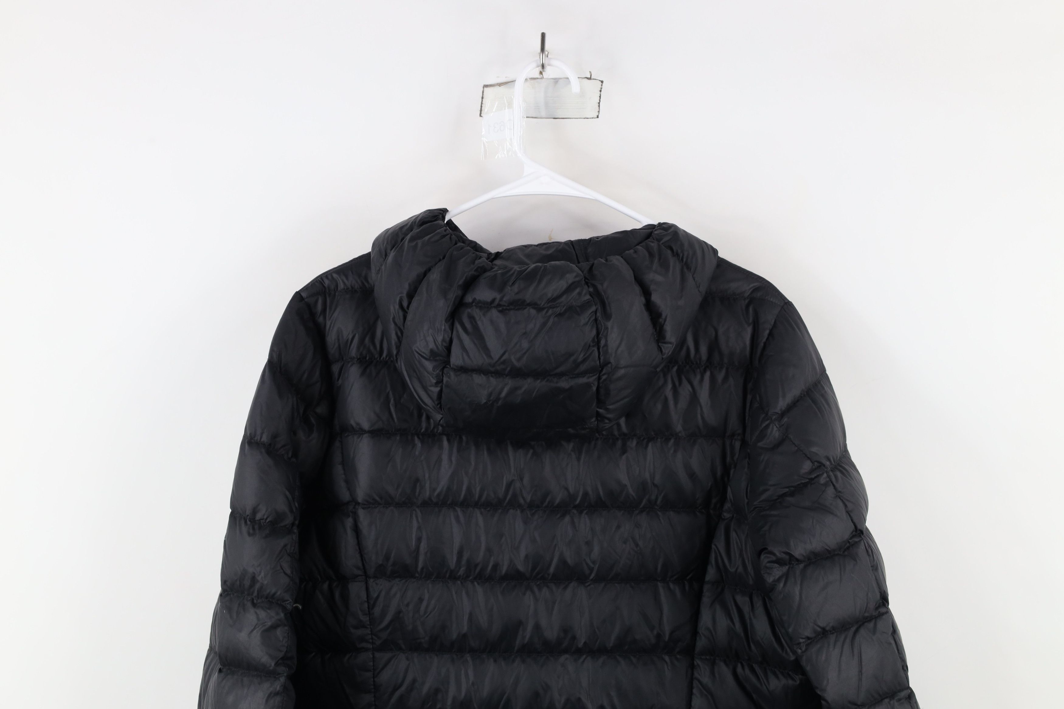 Eddie Bauer × Vintage Eddie Bauer Down Fill Insulated Hooded Puffer Jacket Black Size L / US 10 / IT 46 - 12 Thumbnail