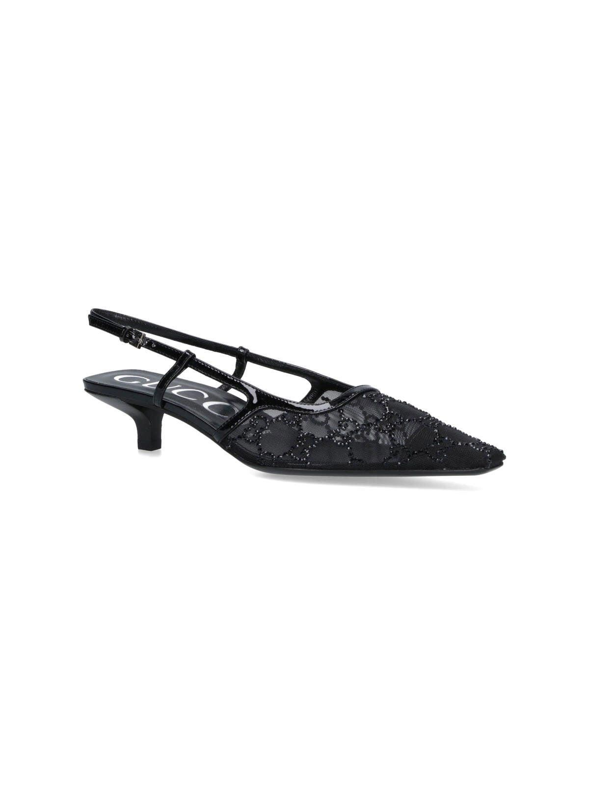 Gucci Gucci GG crystal slingback pump size 41 Size ONE SIZE - 2 Thumbnail