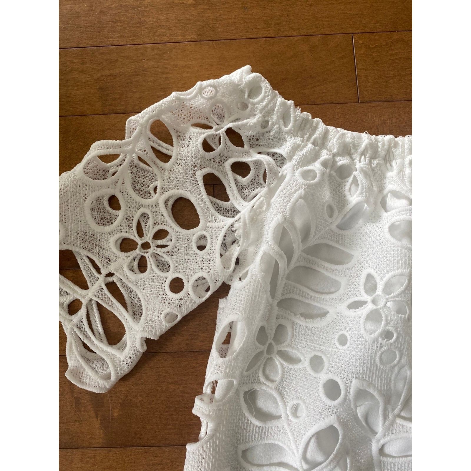 Other NWT PRETTYGARDEN Off Shoulder Vintage Floral Lace dress S Size S / US 4 / IT 40 - 8 Thumbnail