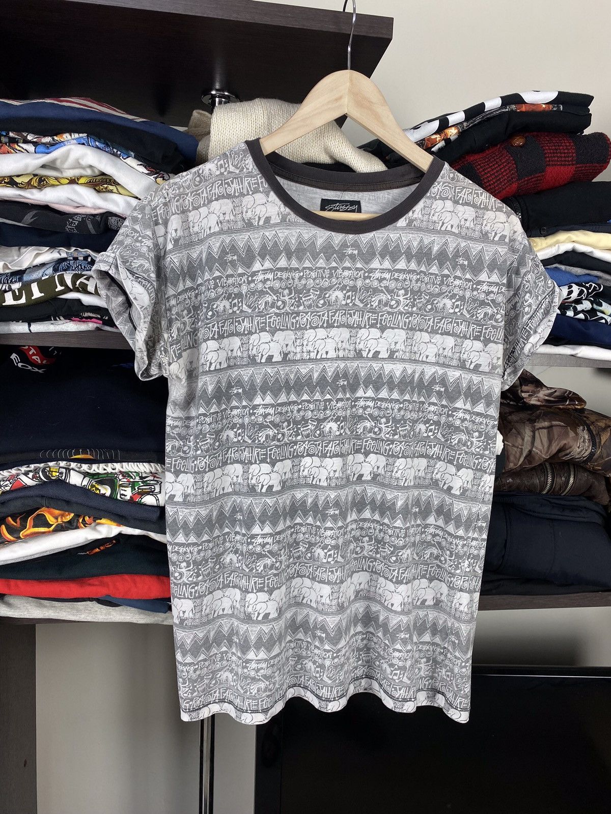 Stussy Stussy Vintage y2k White Tee Size US S / EU 44-46 / 1 - 1 Thumbnail