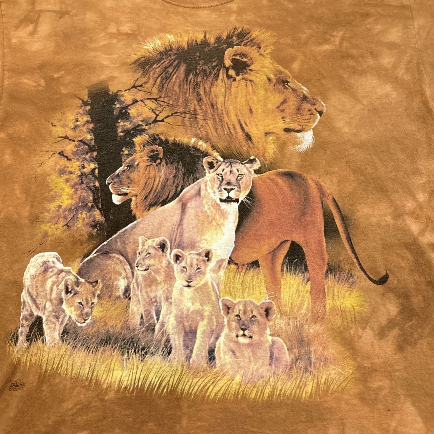 The Mountain VINTAGE The Mountain Busch Gardens Lions T Shirt XL Men Brown T-Shirt Mens XL Lions Busch Gardens Shirt Size US XL / EU 56 / 4 - 2 Thumbnail