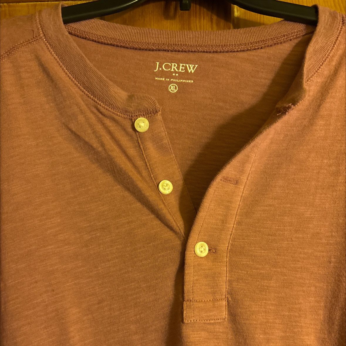 J.Crew J. Crew Mens longeeve shirt ( more of a mauve than purple) Size US XL / EU 56 / 4 - 3 Thumbnail
