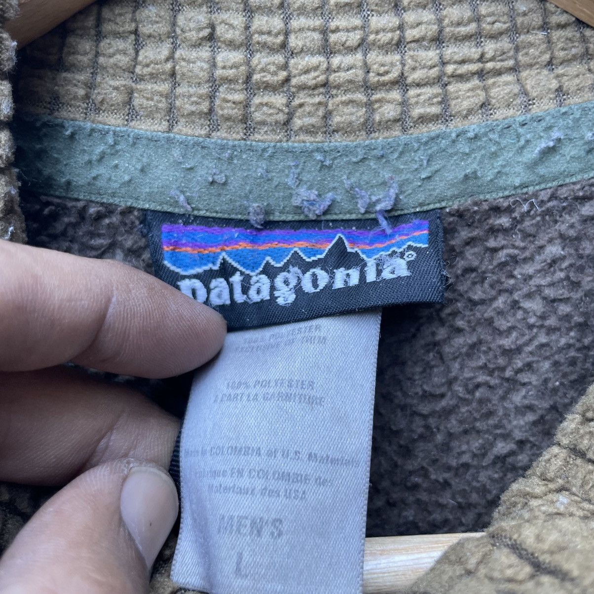 Patagonia 💥Vintage Patagonia Fleece Dark Brown Jacket Size US M / EU 48-50 / 2 - 8 Thumbnail