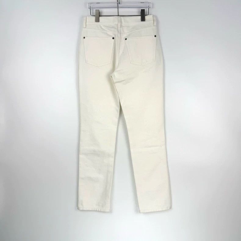 Louis Vuitton Louis Vuitton White presbyopic leather jeans 2505-Nextarrow Size US 36 / EU 52 - 4 Thumbnail