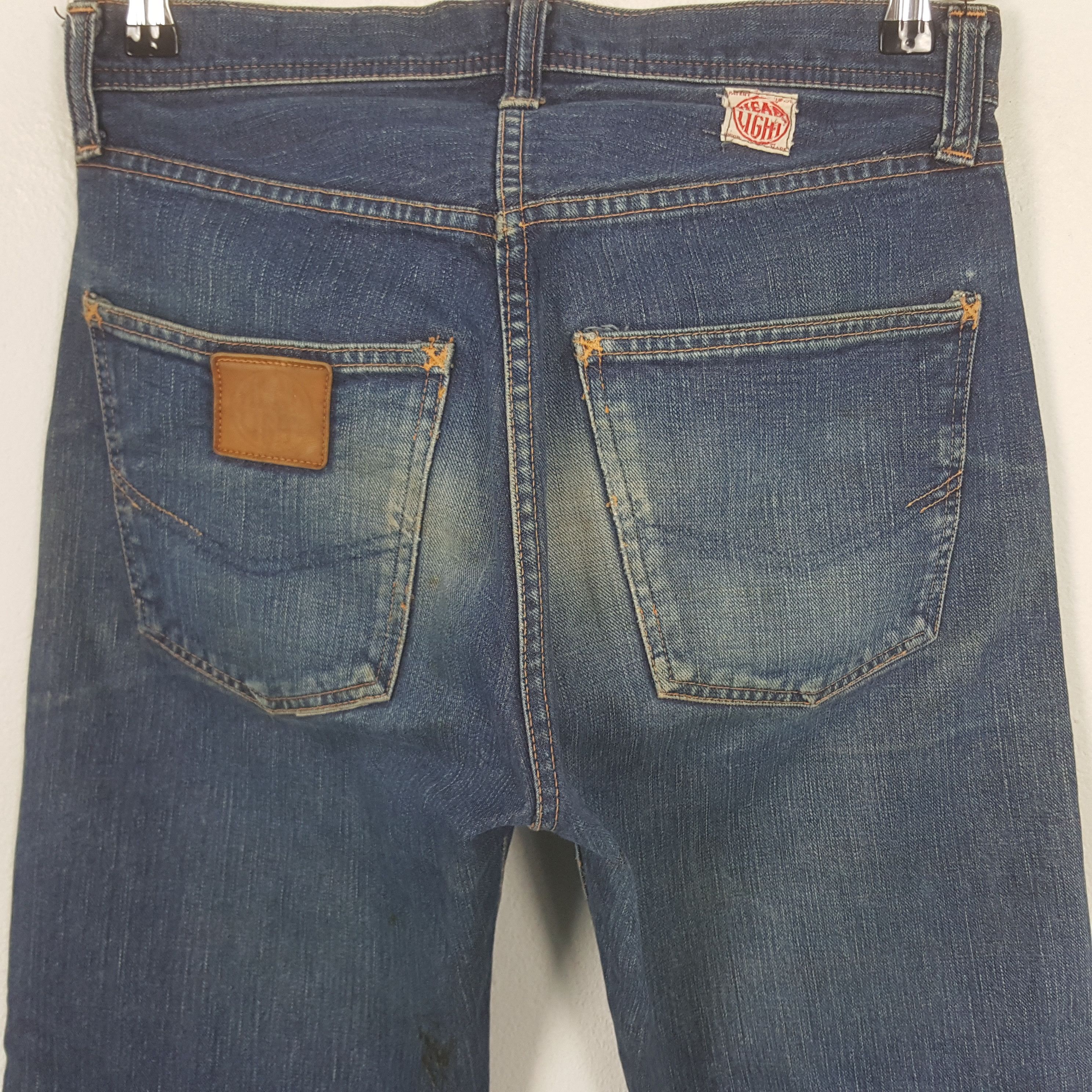 Japanese Brand Vintage Head Light Japanese Brand Denim Jeans RR13 Size US 30 / EU 46 - 5 Thumbnail
