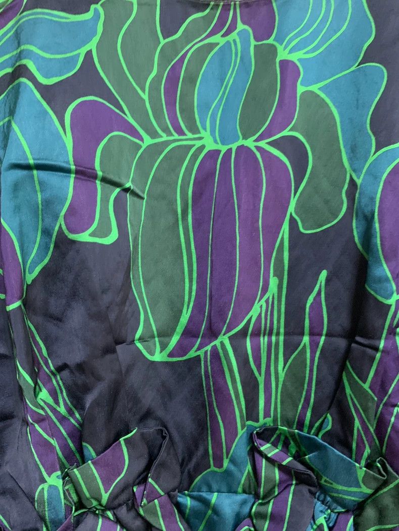 Dries Van Noten Dries Van Noten size:38 Dark green printed long-sleeved to Size M / US 6-8 / IT 42-44 - 3 Thumbnail