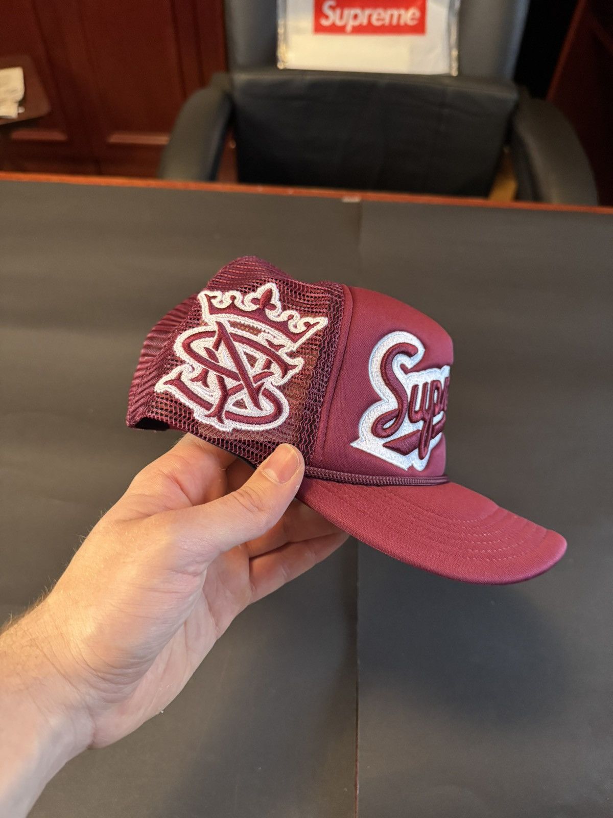 Supreme Supreme University Mesh Back 5-Panel Cap Size ONE SIZE - 2 Thumbnail
