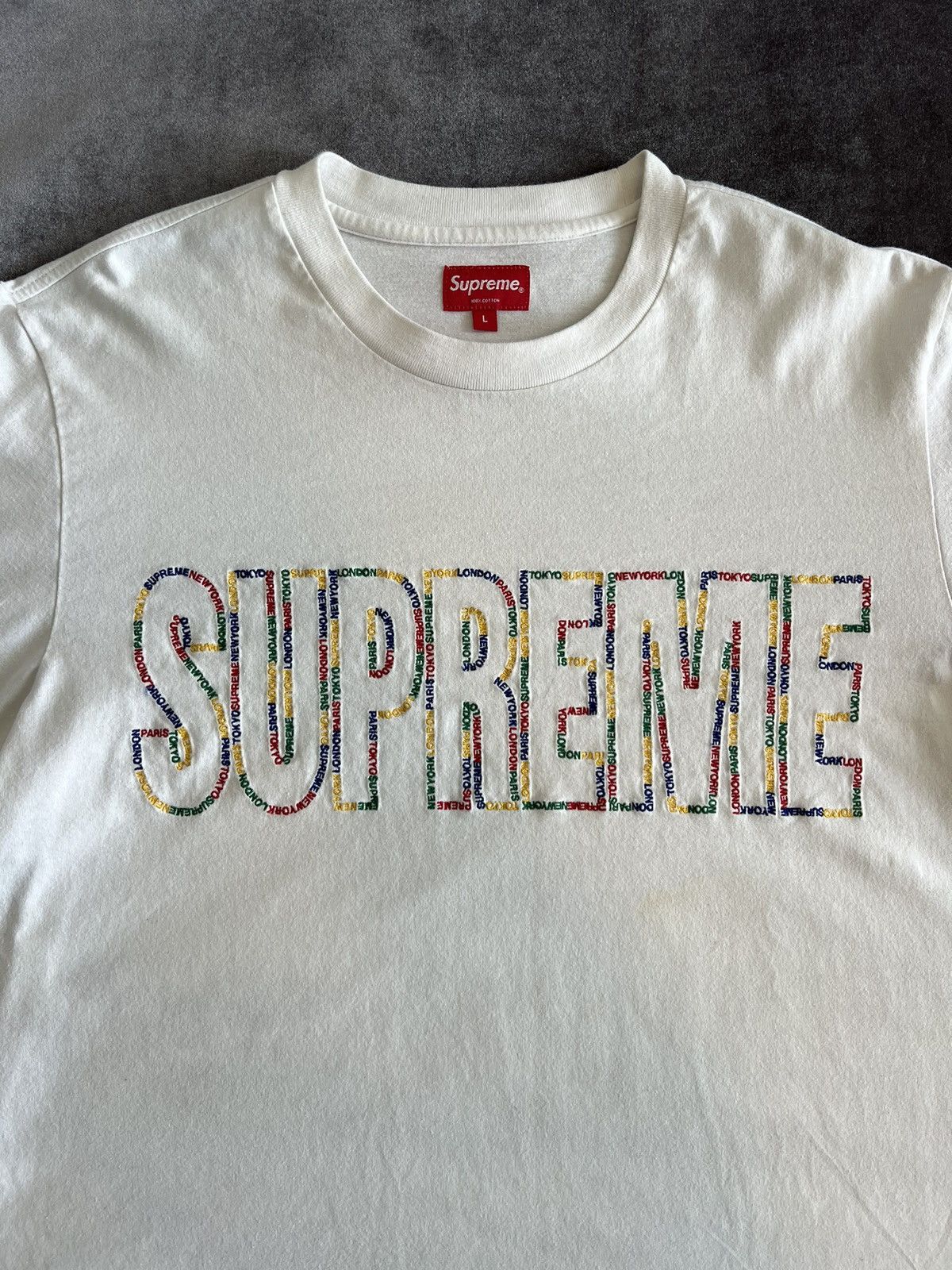 Supreme Supreme Long Sleeve Tee Size US L / EU 52-54 / 3 - 3 Thumbnail