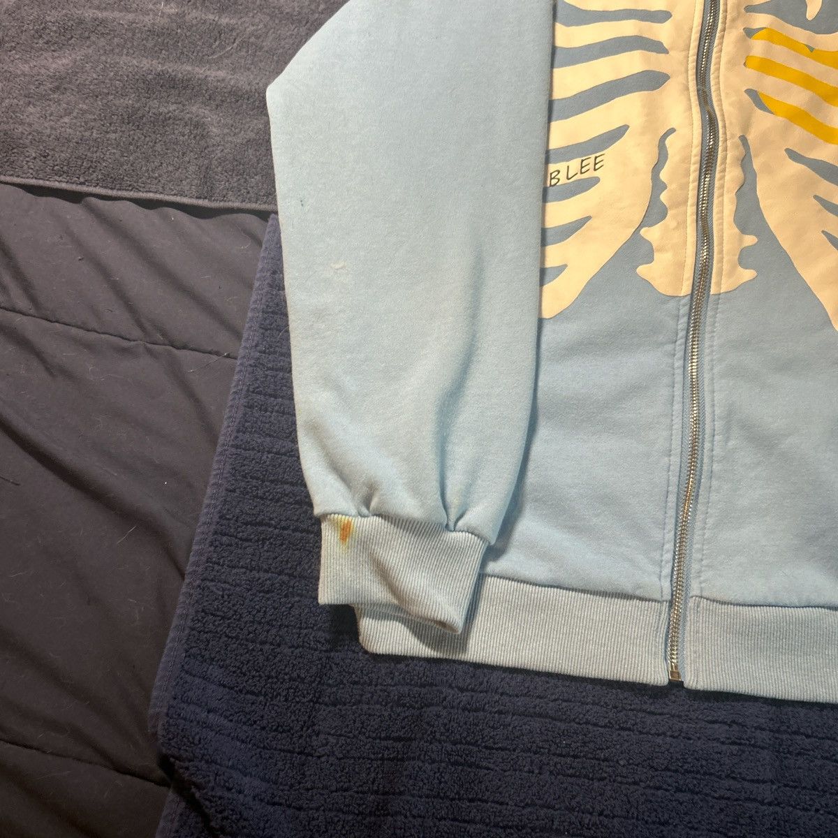 Other Blue Heart Rib Cage Hoodie-Jacket Size US M / EU 48-50 / 2 - 3 Thumbnail