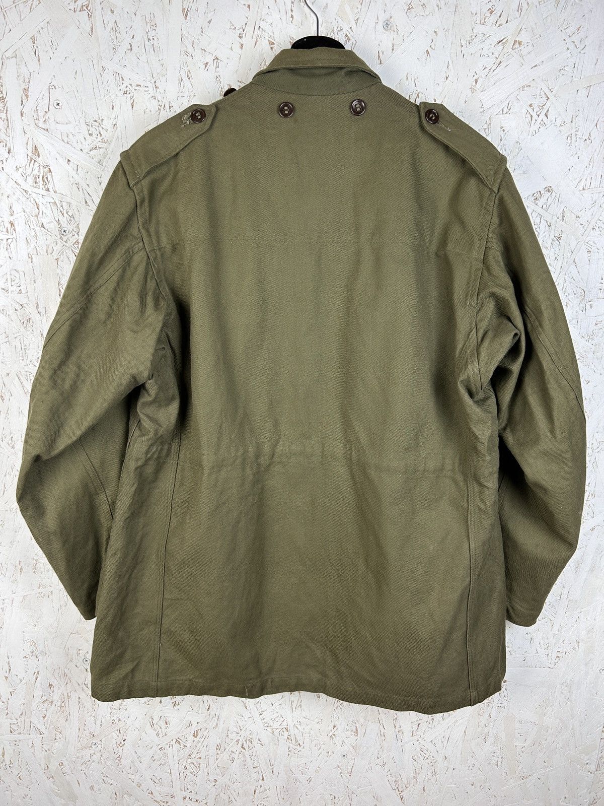 50s Vintage French Army M47 Field Jacket Size 46