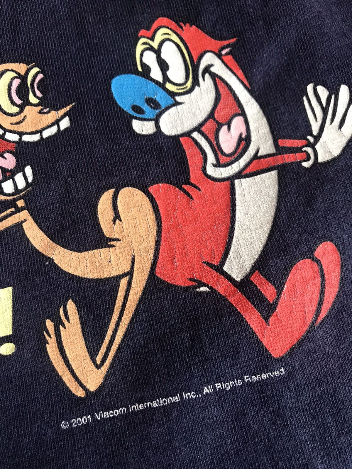 Vintage Vintage 2001 Ren & Stimpy tshirt Size US M / EU 48-50 / 2 - 2 Thumbnail