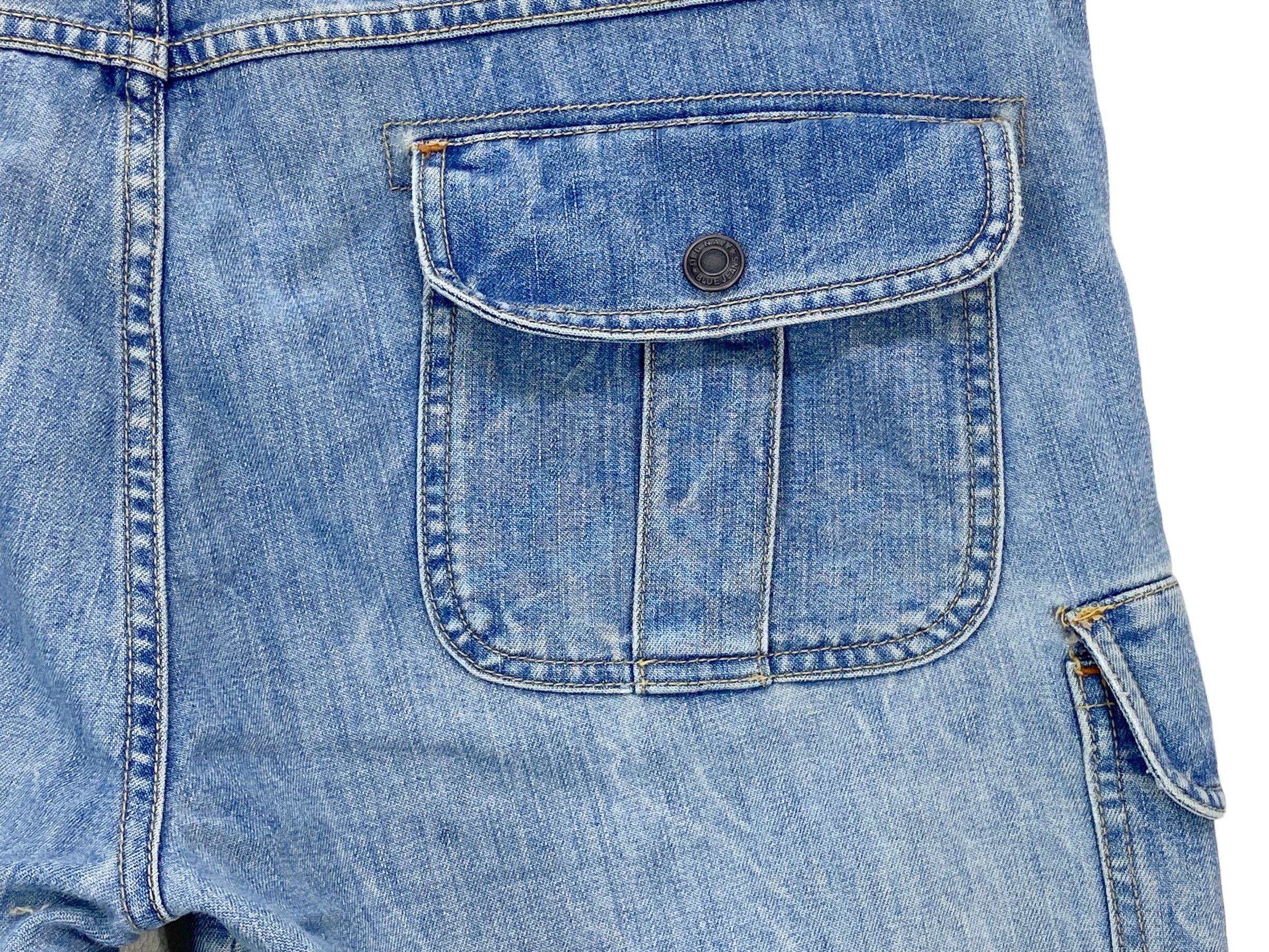 Old Navy Old Navy Cargo Denim Pants Workwear Size US 39 - 9 Thumbnail