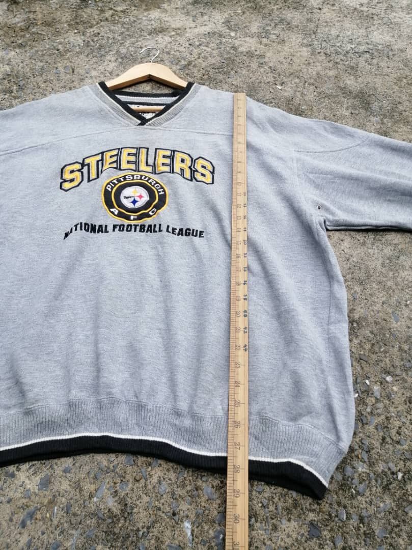 Lee × NFL × Vintage Vintage Lee Sport Steelers NFL Sweatshirt Size US L / EU 52-54 / 3 - 3 Thumbnail