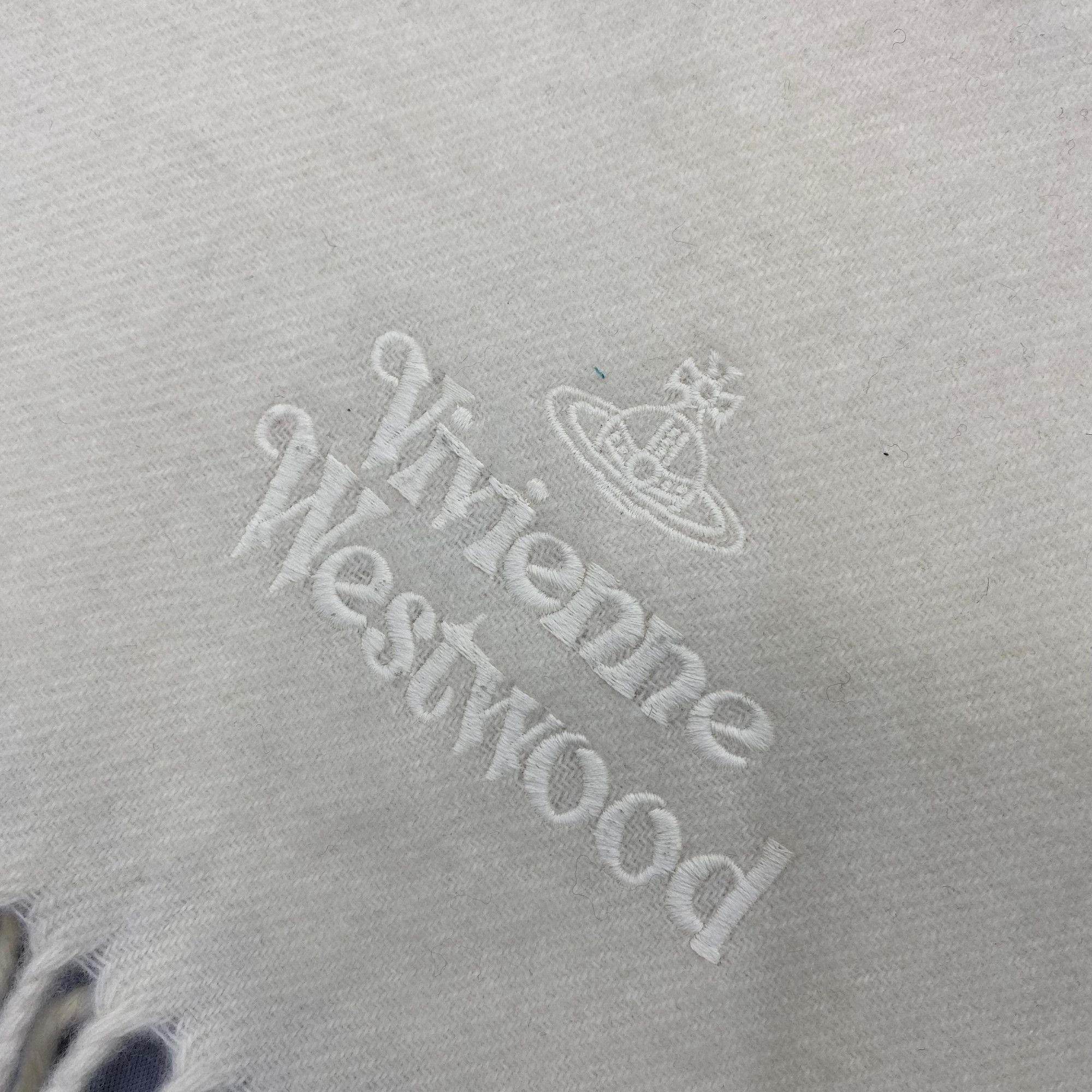 Vivienne Westwood Vintage Vivienne Westwood Scarf Muffler Orbs Wool Scarves Size ONE SIZE - 4 Thumbnail