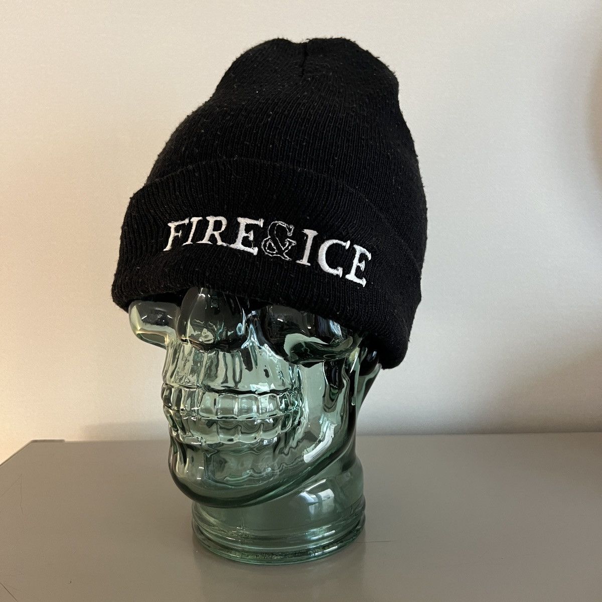 Other Vintage 00s FIRE&ICE Band Logo Beanie Size ONE SIZE - 3 Thumbnail