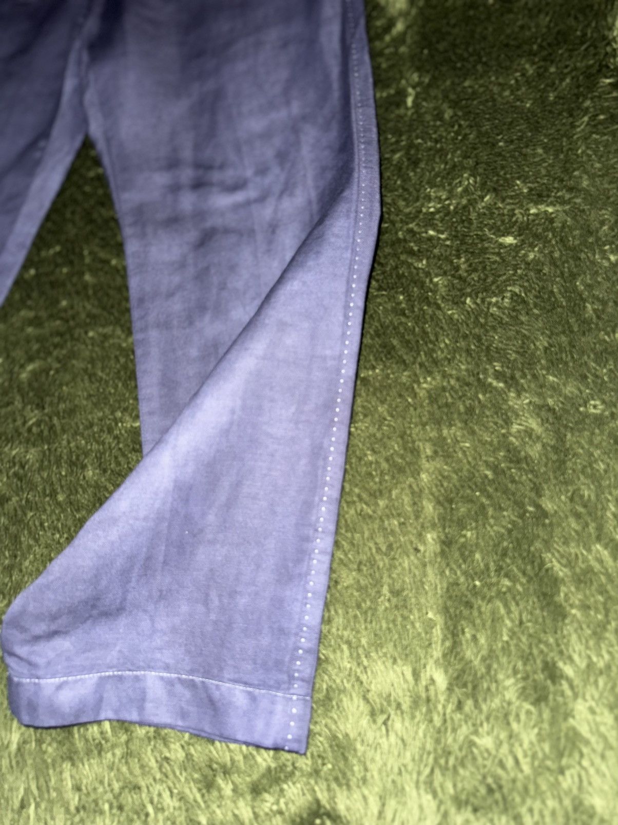 Mackintosh [M] Mackintosh Hand-Dyed Cropped Cotton Trousers Size US 30 / EU 46 - 6 Thumbnail