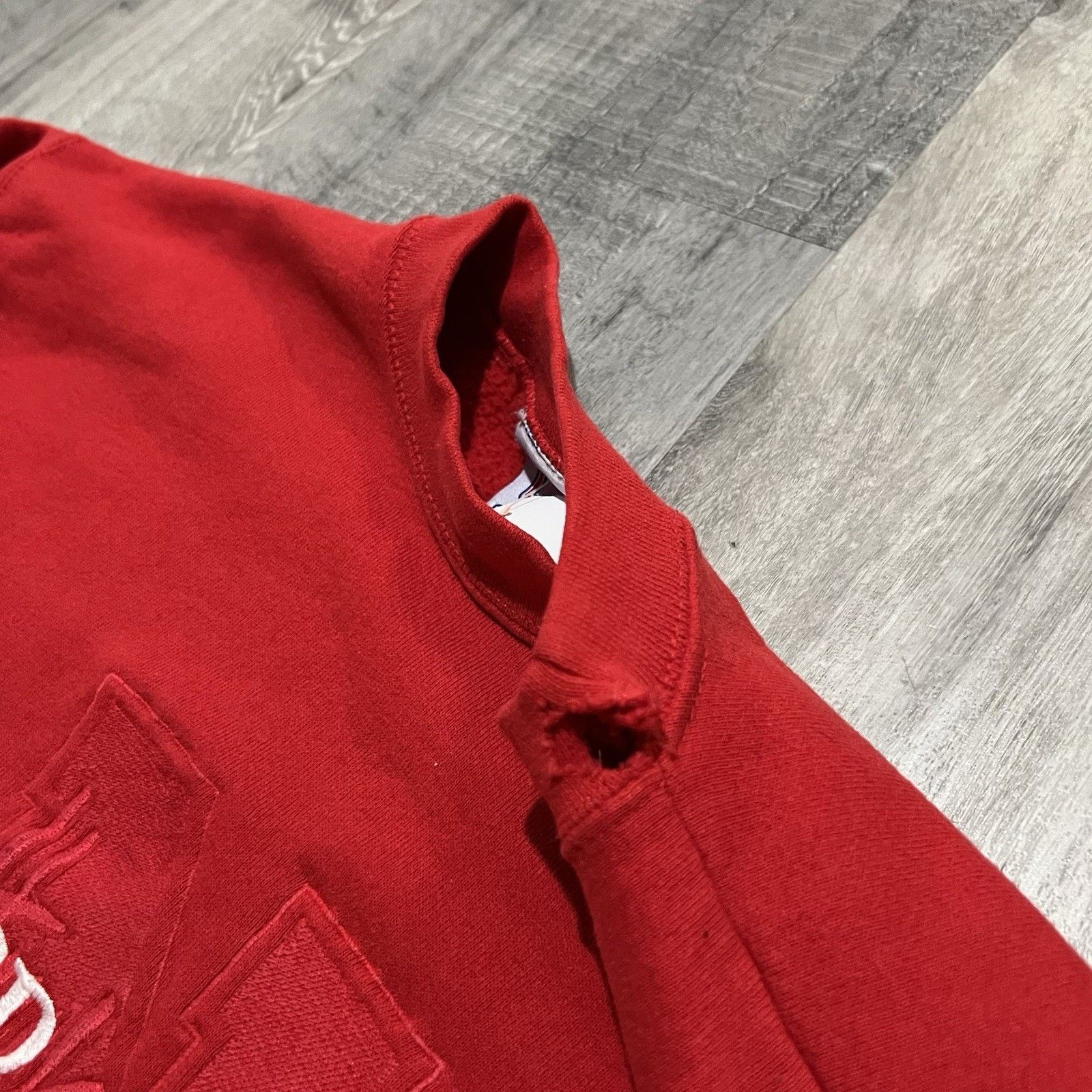 Vintage VTG Nebraska Cornhuskers 94-95 Huskers College Sweatshirt Size US L / EU 52-54 / 3 - 4 Thumbnail