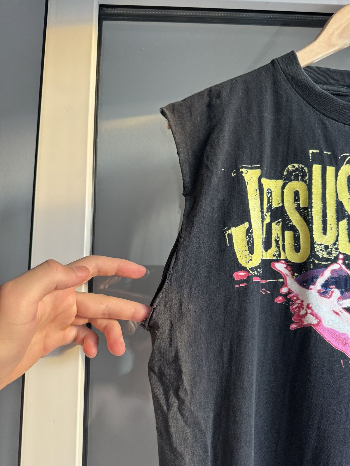 Band Tees Vintage Jesus Jones Liquidizer Tour 1989 Size US M / EU 48-50 / 2 - 5 Thumbnail