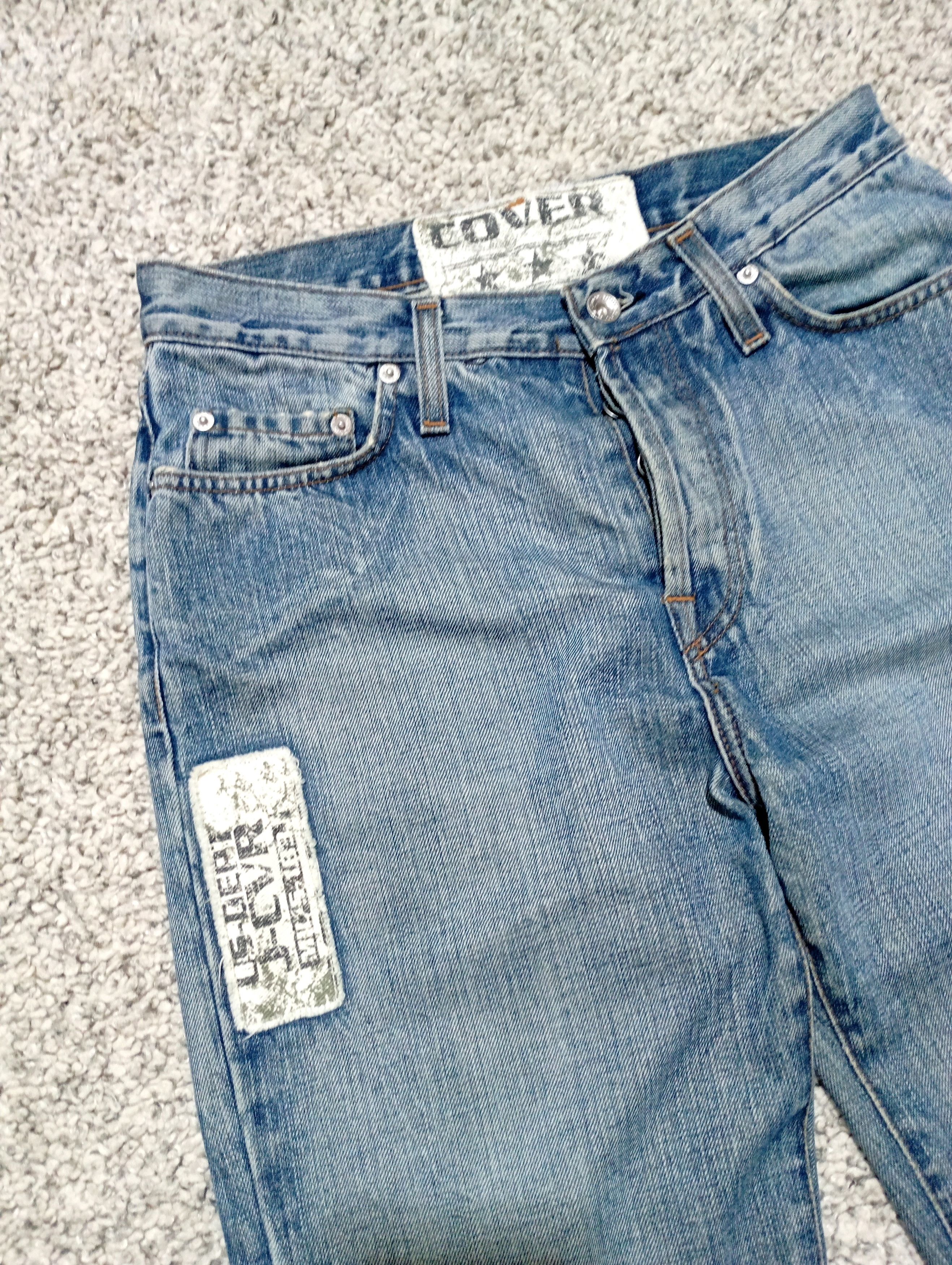 Vintage Cover USA Marins Multi Pockets Patched Denim Pants Size US 31 - 4 Thumbnail