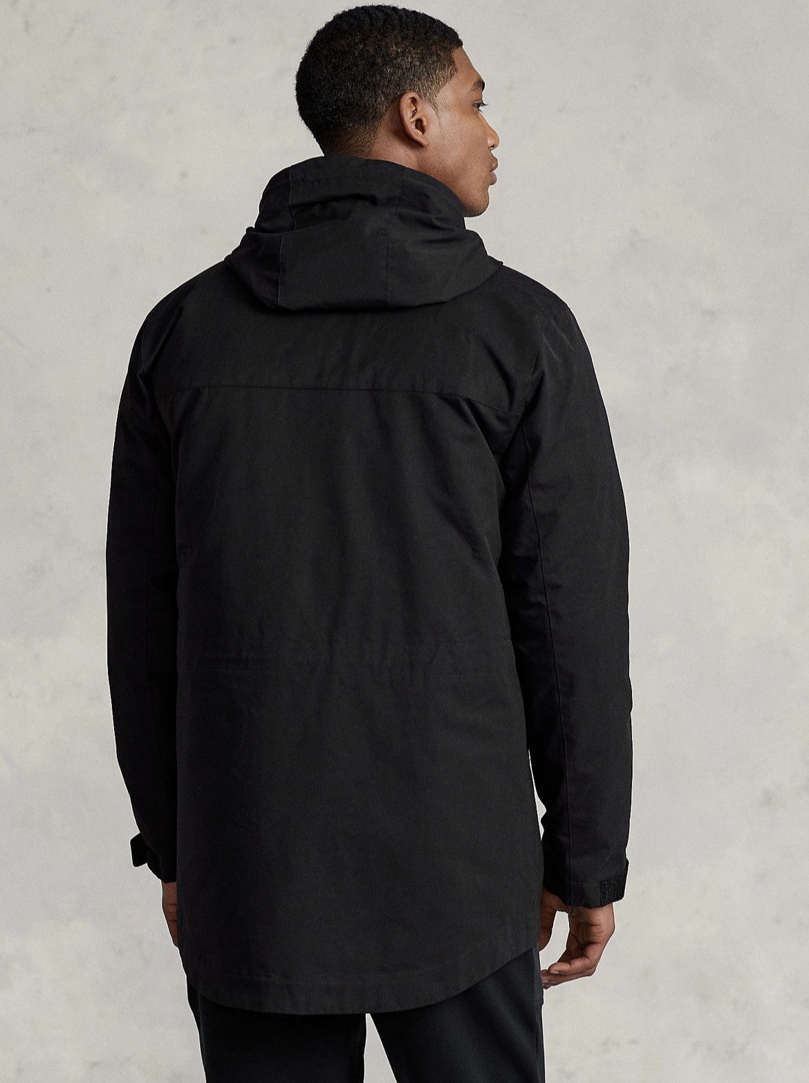 Polo Ralph Lauren Polo Ralph Lauren Men's Twill Hooded Coat Black Size Small Size US S / EU 44-46 / 1 - 3 Thumbnail