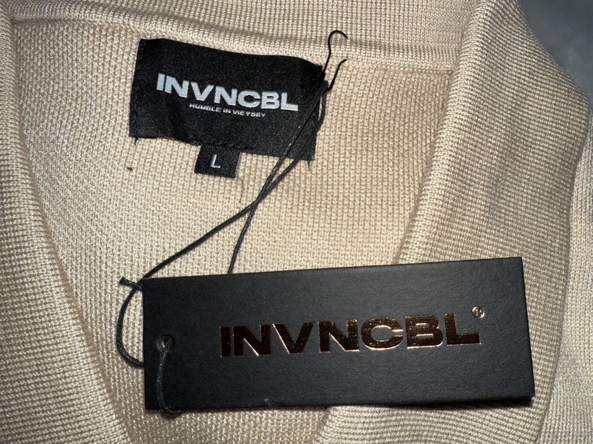 Other INVNCBL “humble in victory” Collegiate Knit Zip-up Sweater L Size US L / EU 52-54 / 3 - 6 Thumbnail