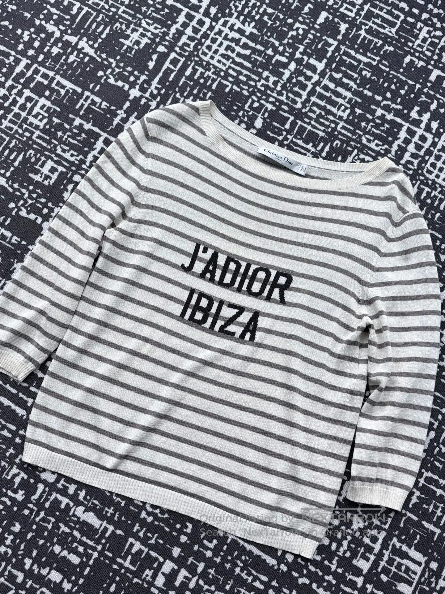 Dior Dior Striped Knit 'DIOR IBIZA' Top. Size M / US 6-8 / IT 42-44 - 1 Thumbnail