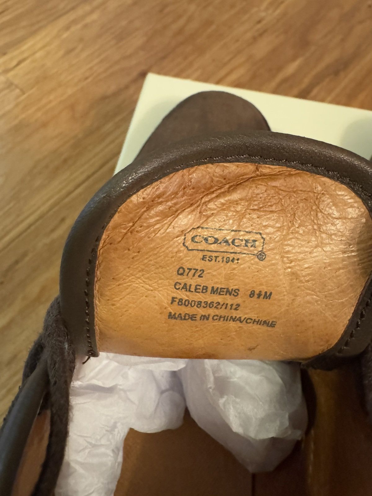 Coach Coach Caleb leather desert boots Size US 8.5 / EU 41-42 - 8 Thumbnail