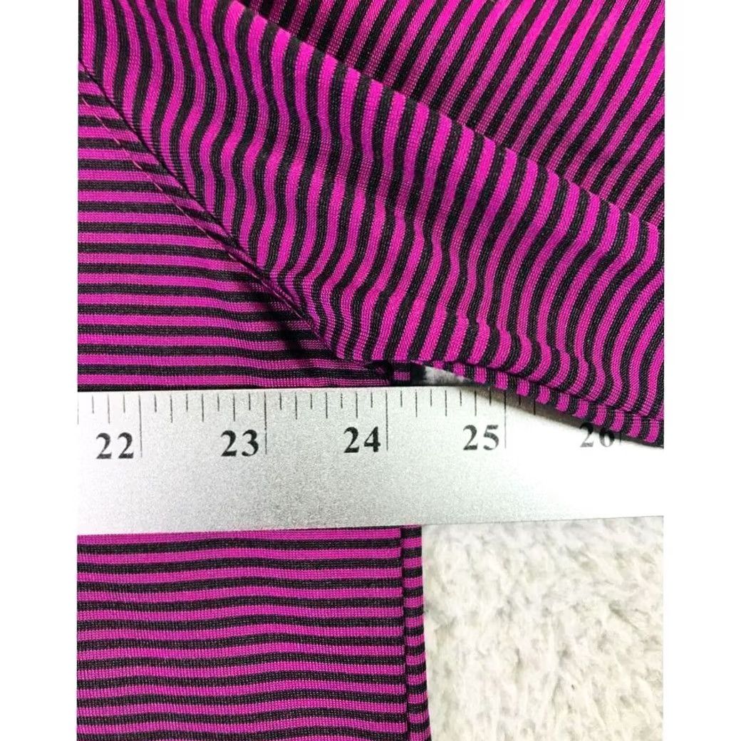 Vintage XPBX Pro Polo Shirt Mens Large Pink Black Striped Short Sleeve Golf Rugby Size US L / EU 52-54 / 3 - 5 Thumbnail