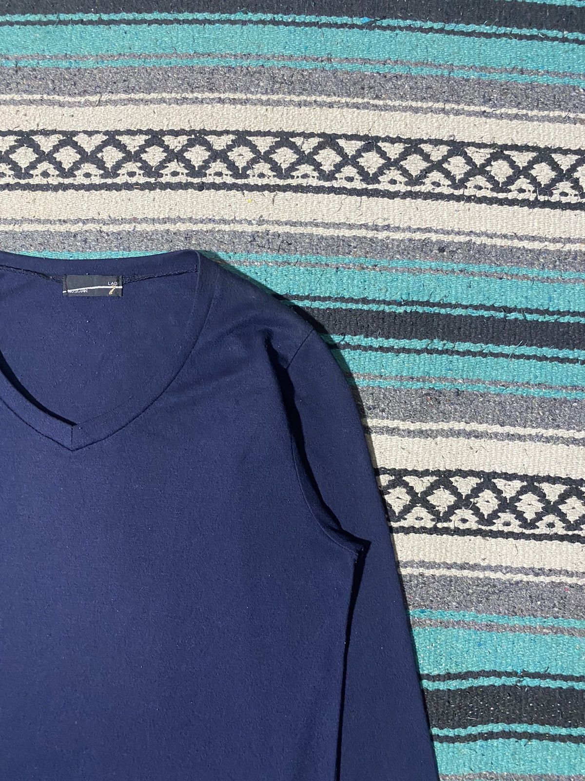 Lad Musician Lad Musican Indigo Dyed Longsleeve Size US S / EU 44-46 / 1 - 5 Thumbnail