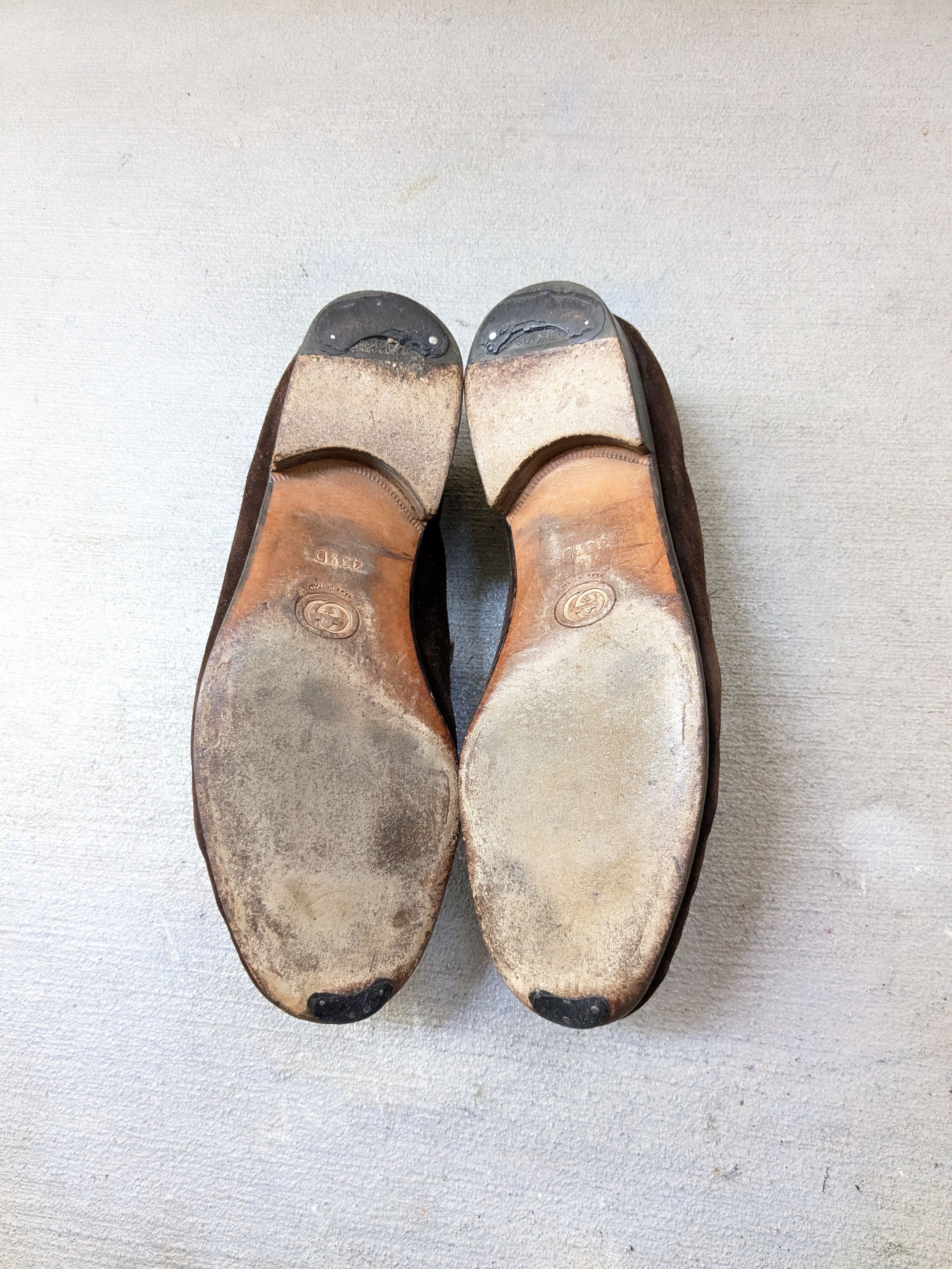 Gucci × Tom Ford Gucci Horsebit Loafers Brown Suede 10 Leather Italy Slip On Size US 10 / EU 43 - 14 Thumbnail