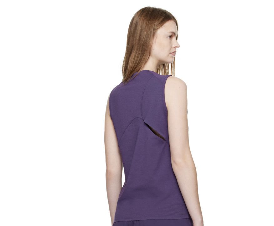 Y-3 Y-3 x Adidas JM1157 Tennis Tank Top Aurora Plum ( L ) Size L / US 10 / IT 46 - 5 Thumbnail